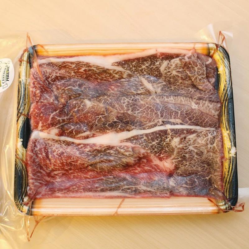 ハラール 神戸牛 すき焼き・しゃぶしゃぶ用 赤身スライス(ウデ・肩バラ)